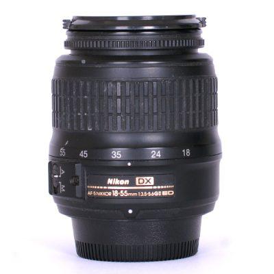 Nikon DX AF-S Nikkor 18-55 3.5-5.6G II ED (used)