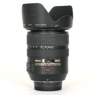 Nikon Nikkor ED AF-S 24-120MM 3.5-5.6 G VR (USED)