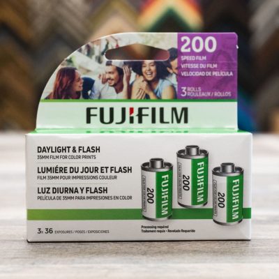 Fujifilm 200 Color Negative Film 36 Exposures, 3 Pack